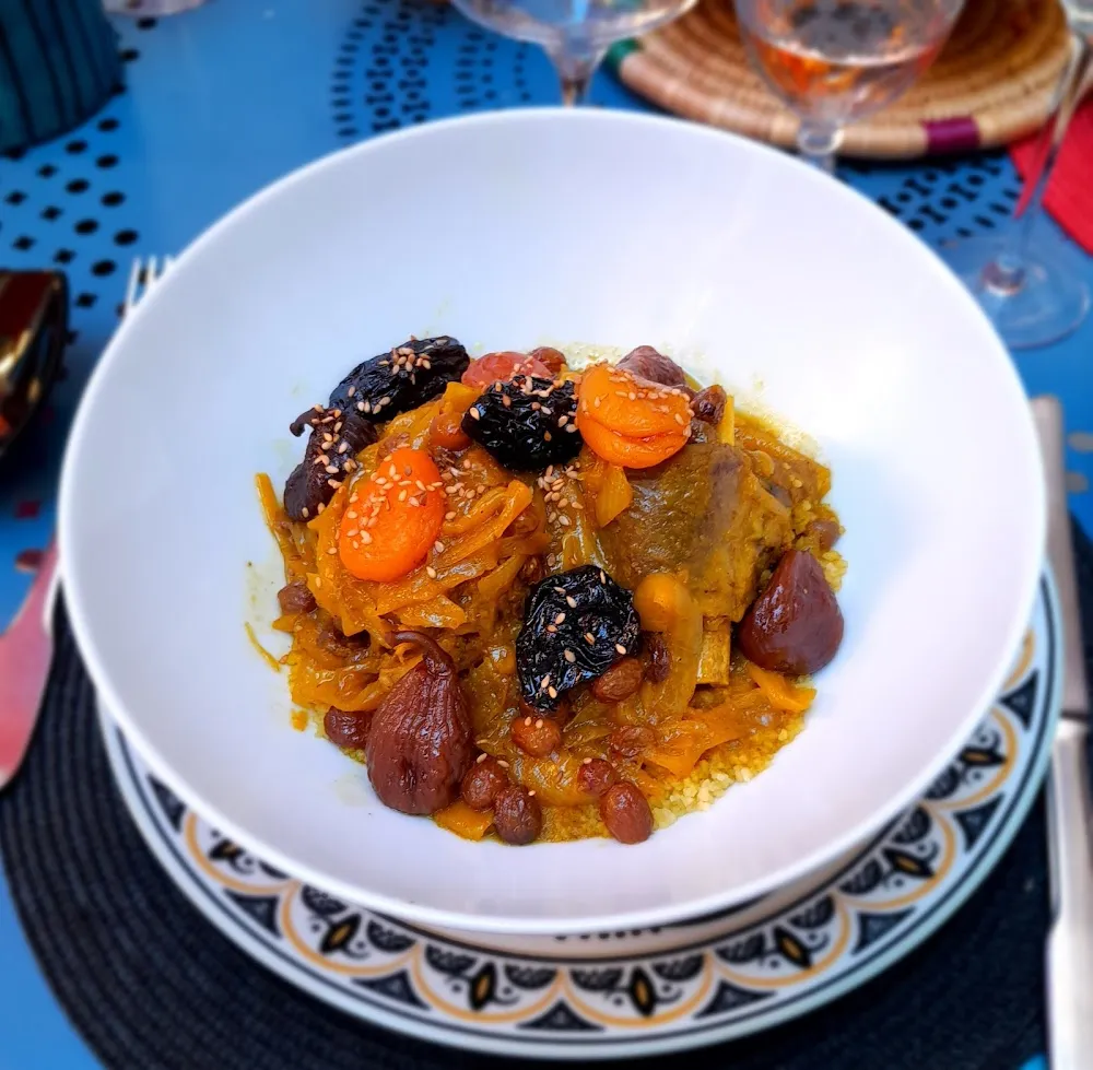 Tajine Agneau Figues Abricots